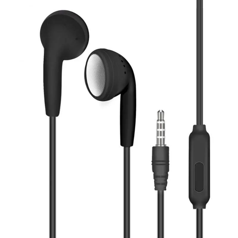 

Heavy Bass In Ear Earphone With Mic Qulity Earbud In-line Headset Earplugs Subwoofer Music With Wheat Earphones Wired