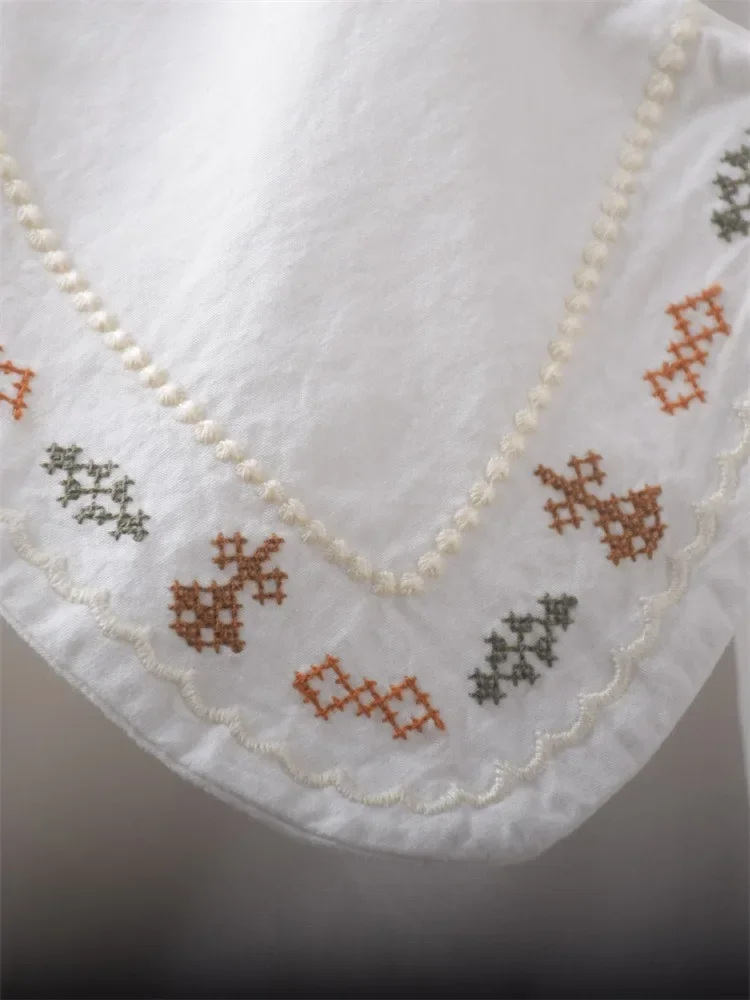 Рубашки высокого качества из 100% хлопка женские рубашки JK для девочек блузка с