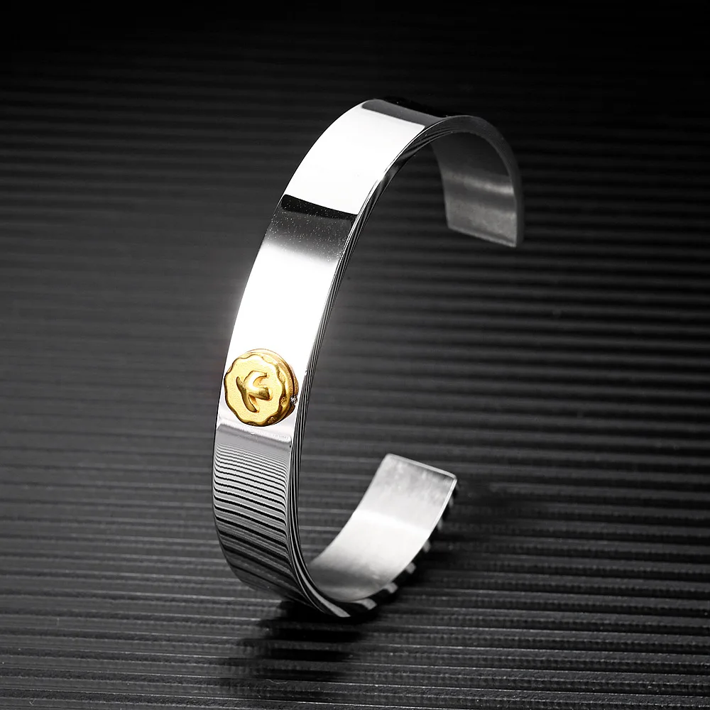 Браслет из нержавеющей стали в стиле панк-рок для мужчин с летающим орлом