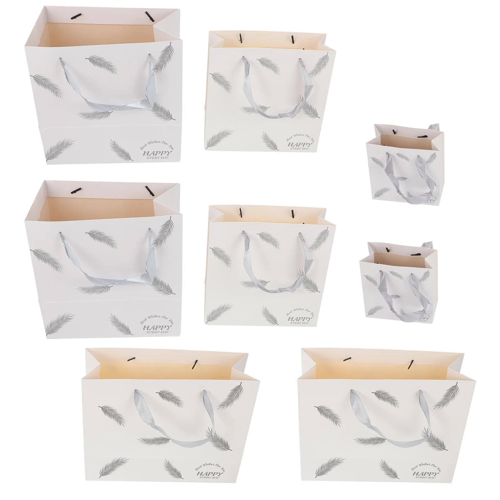 

Bag Gift Storage Candy Christmas Retail Merchandise Goodie Shopping Handheld Favor Reusable Paper Tote Packing Pouches New