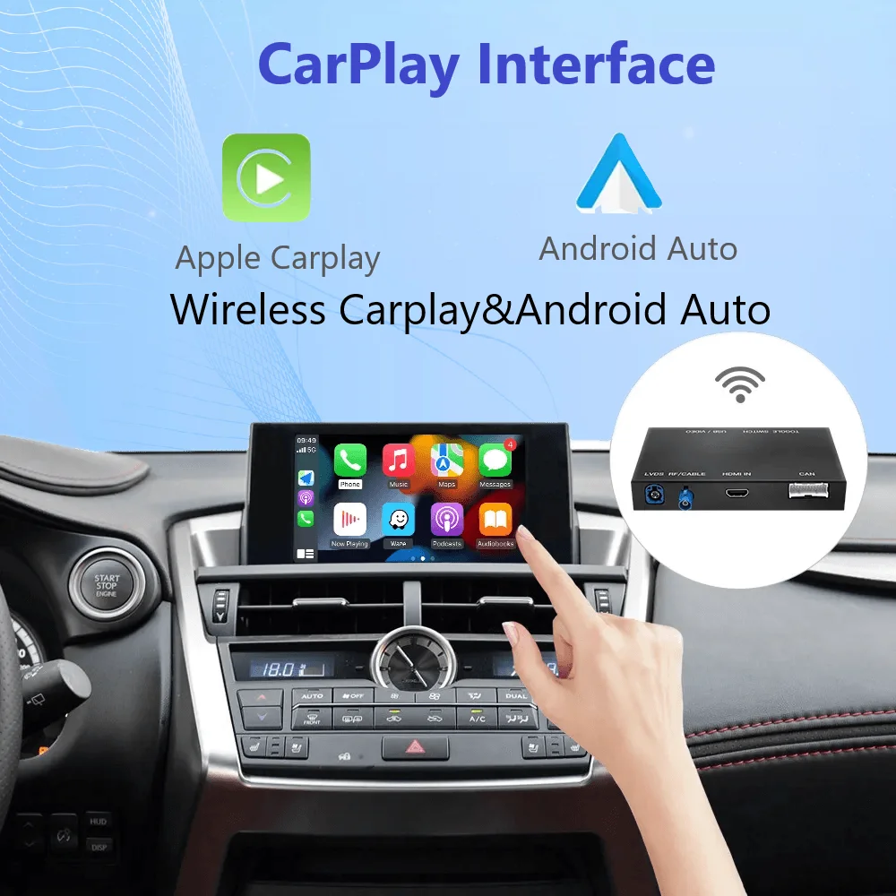 

Wireless CarPlay Interface for Lexus RX RC NX ES IS GS CT LS LX LC UX 2014-2019 Android Auto Youtube Airplay Car Accessories
