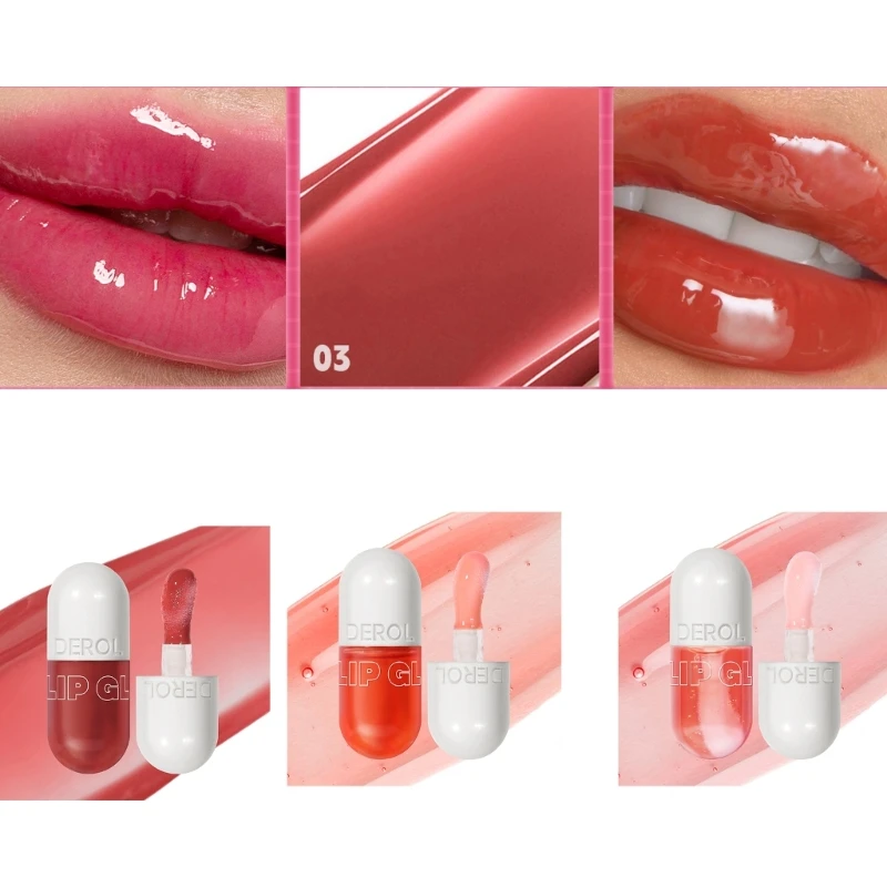 

Long Lasting Lip Care Nourishing Hydrating Lip Oil Makeup for Dry Peeling Lips