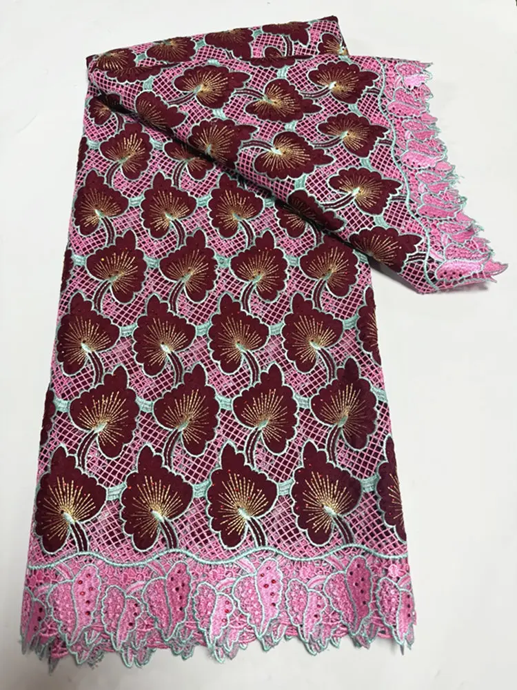 LTSG30 Королевский синий! Новое поступление африканское кружево из гипюрового