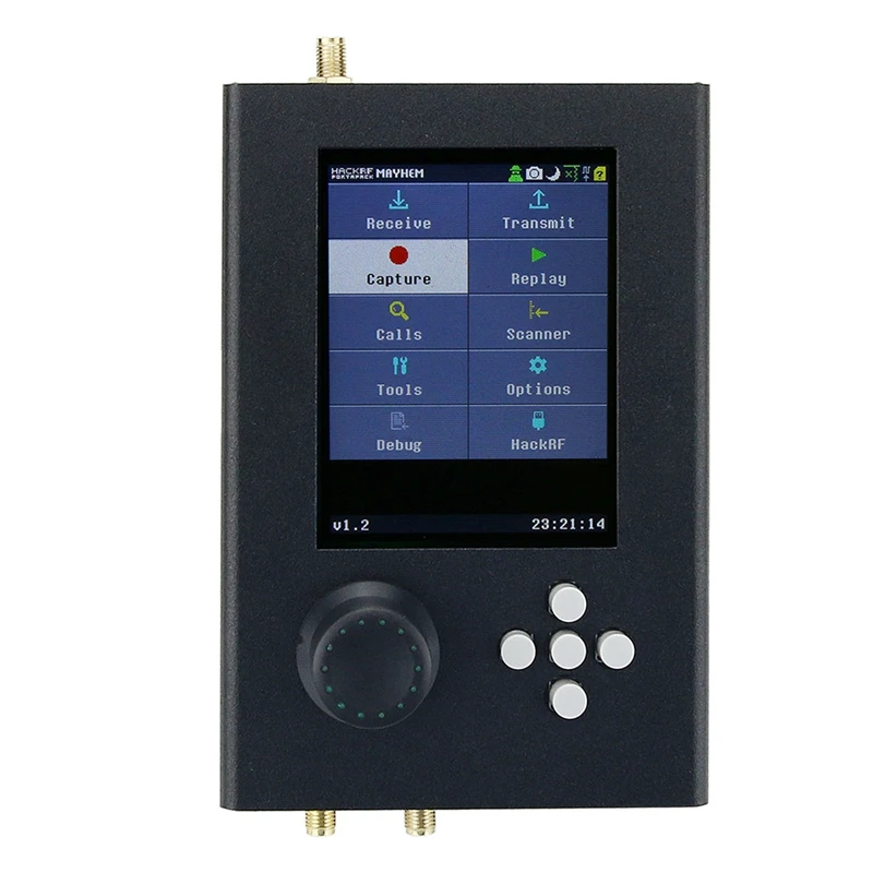 Для HackRF Portapack H2 Mayhem прошивка Flashed + One 5 антенн 1 МГц до 6 ГГц SDR программно