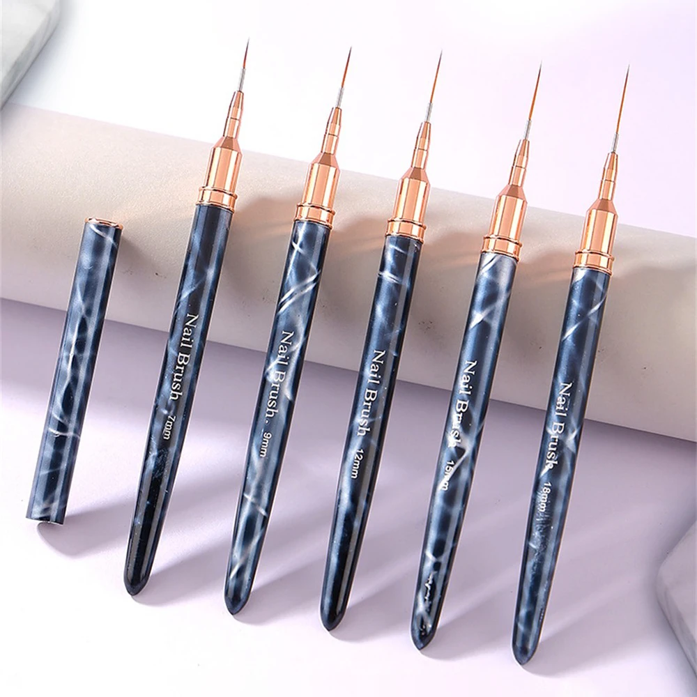 

Nail Enhancement Pen Multifunction Comfortable Smooth Nail Pen Wire Drawing Pen Nail Art Tool Colored Drawing Line Pen Nail