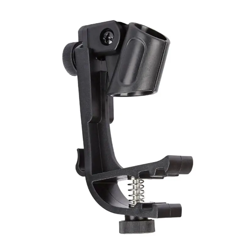 

Desktop Microphone Holder Stand Mount Flexible Mic Clip for Networking Recording