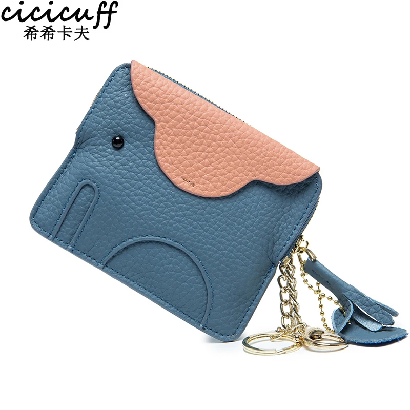 

Женский кошелек для мелочи из воловьей кожи, модный мультяшный мини-кошелек для кредитных карт, Детские кошельки для мелочей, короткие коше...