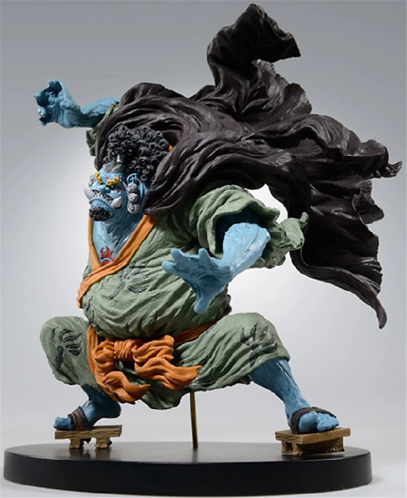 Фото Аниме One Piece sculture BIG Jinbe Battle Ver. Экшн-фигурки из ПВХ, Коллекционная модель, детские игрушки, куклы, подарки №5
