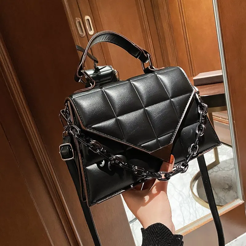 

Luxury Designer Handbag Brand Women's Bag 2022 Trend Messenger Shoulder Bags Pu Leather Female Purses And Handbags for Women