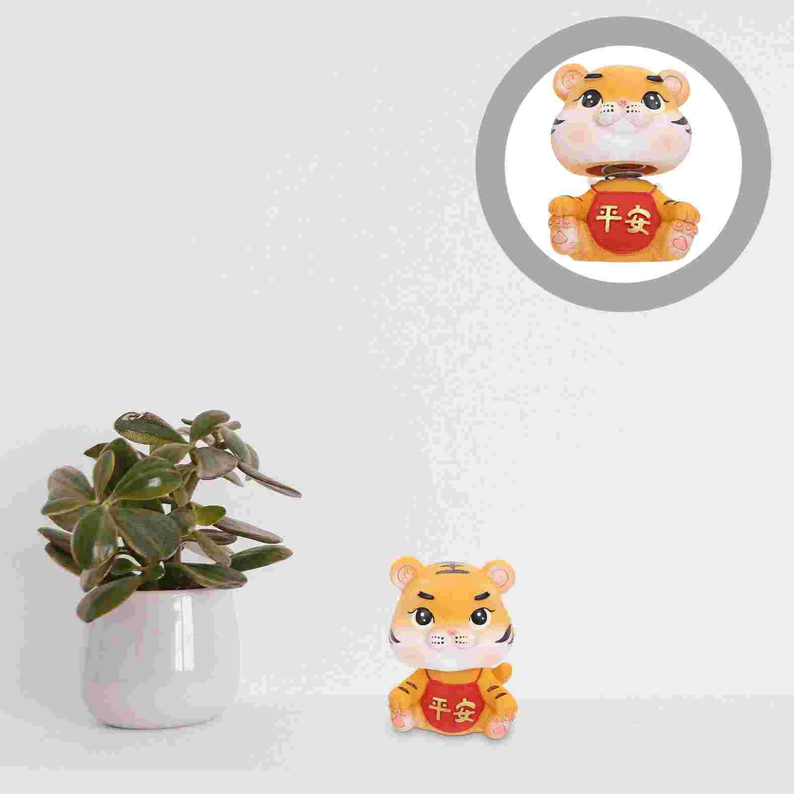 

Sculpture Resin Figurine Year Figure Decoration Cargift New Statue Chinese The Smallstatues Fortune Lucky Craft Cake
