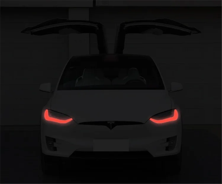 Для Tesla TESLA MODEL X фара пленка для изменения цвета бровей модель S светящаяся