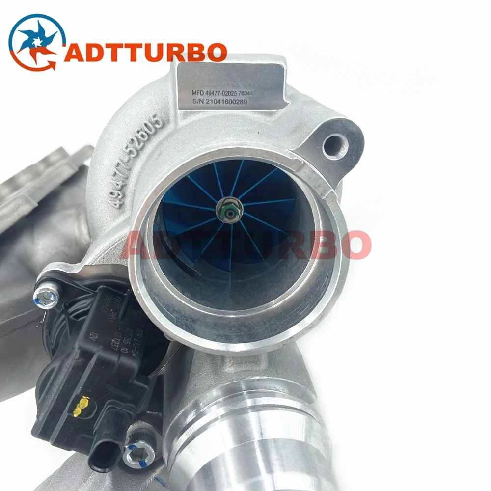 TD04 TD04LR6-04HR Upgrade Turbo 49477-02006 49477-02000 7588938 гибридная турбина для BMW 125 320 328 520 2 0 181HP 242HP N20 N26