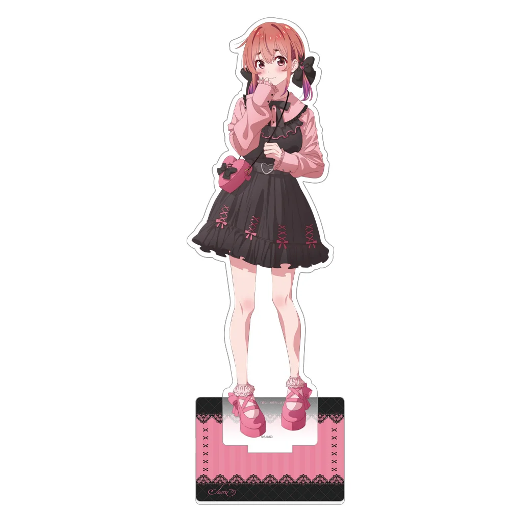 Anime Rent A Girlfriend Acrylic Stand Model Cosplay Characters Charm Ornament Accesorios Goods Collection Gifts 15CM