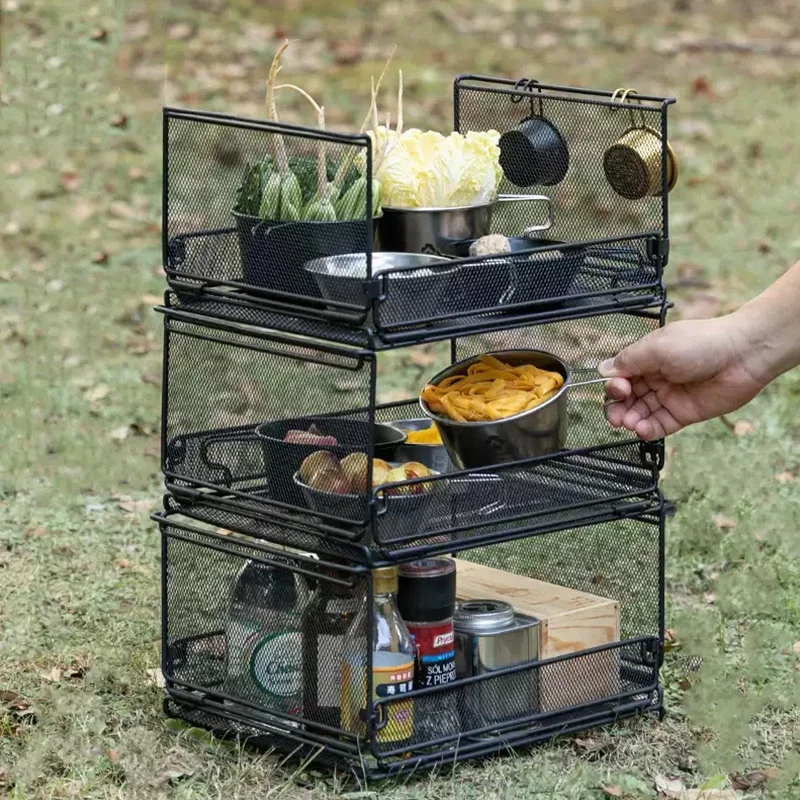 Многофункциональный ящик для хранения на открытом воздухе IGT складной кемпинга