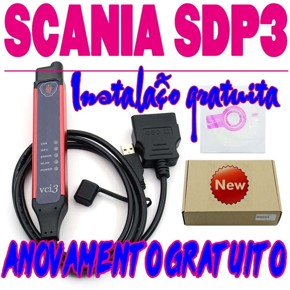 Популярный VCI3 Scaniag VCi3 SDP3
