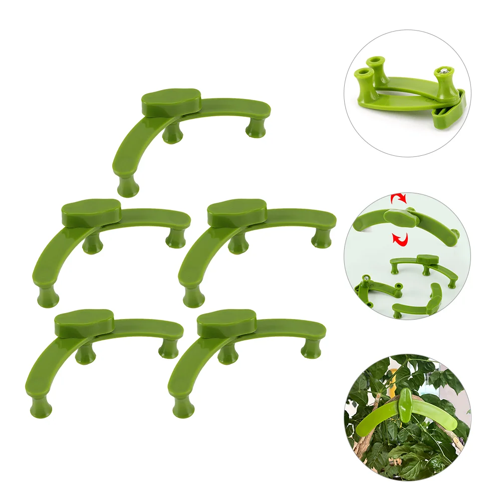 

5 Pcs Clip Branches Fixing Tool Low Stress Puller Gardening Bender Fence Tools Shape