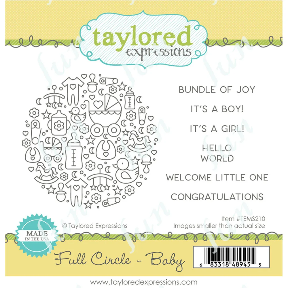 

Full Circle Baby 2022 New Clear Silicone Stamps Holiday Decor Stencils for Scrapbooking Embossing Mold Diy Paper Card Album Work