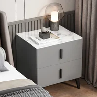 Coffee Storage Bedside Table Modern Minimalist Small Bedroom Bedside Table Mini Drawer Small Cabinet Furniture For Home HY50BT