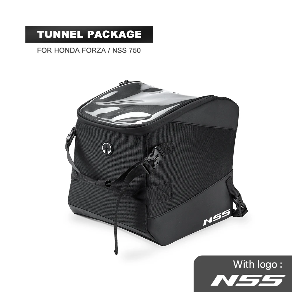 

Сумка для хранения вещей на консоль 9L для Honda Forza 750 NSS750 X-ADV 750 2021- (для скутеров, центральный тоннель, сумка для инструментов)