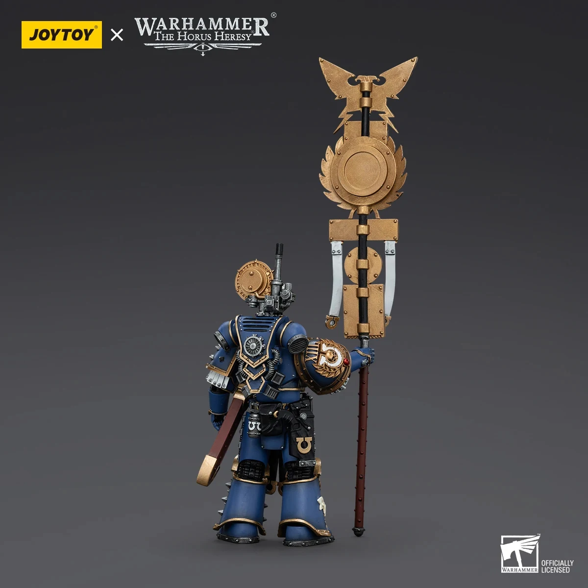 Фото JOYTOY Warhammer 30K экшн-фигурка 1/18 Ultramarines Remus Ventanus аниме фигурка с шарнирными суставами модель коллекция игрушек №5