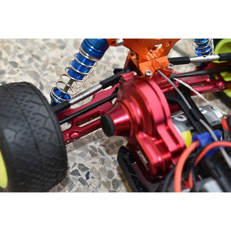Металлическая задняя крышка основной коробки передач чехол для LOSI 1/18 Mini-T 2 0 2WD