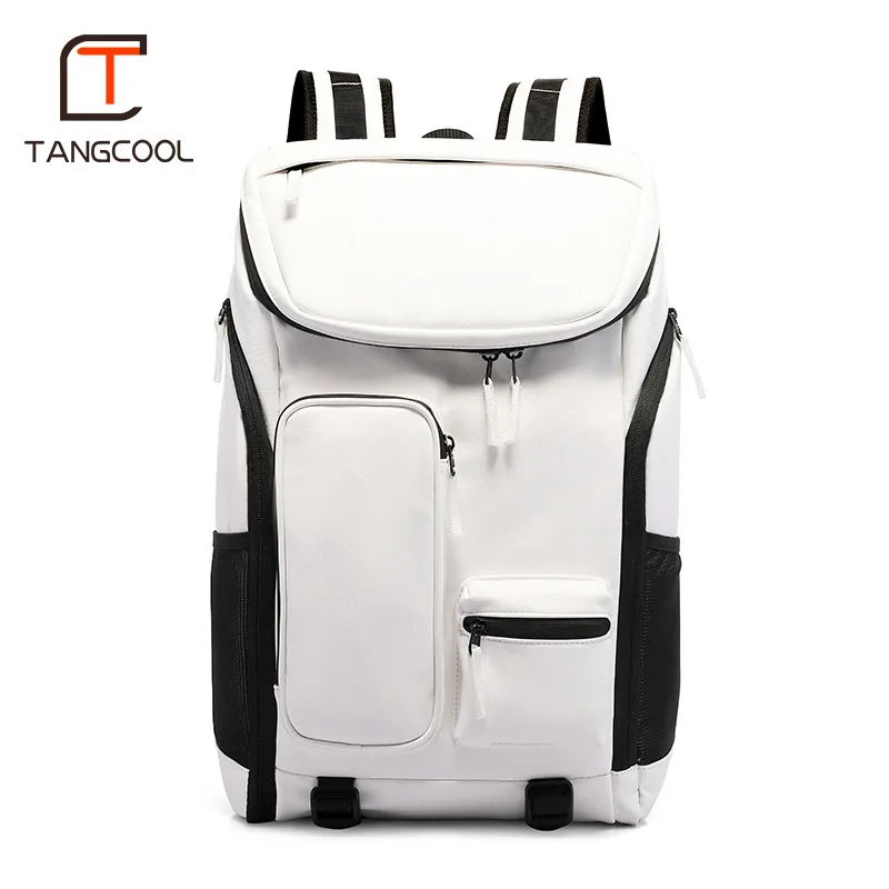 Male 17.3“ Laptop Backpack Men Waterproof Large Capacity School Bags Boys Camping Oxford Women Shoes Compartment Luggage Bags