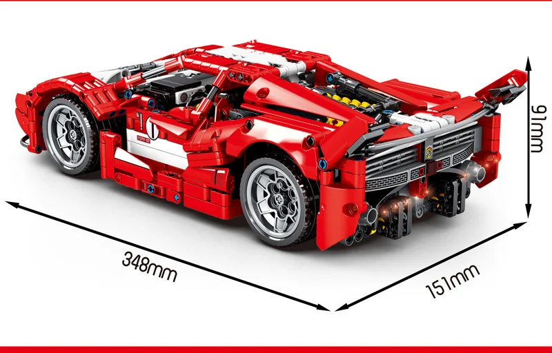 Конструктор Xturboman Italia Horse Fxx K 1:14