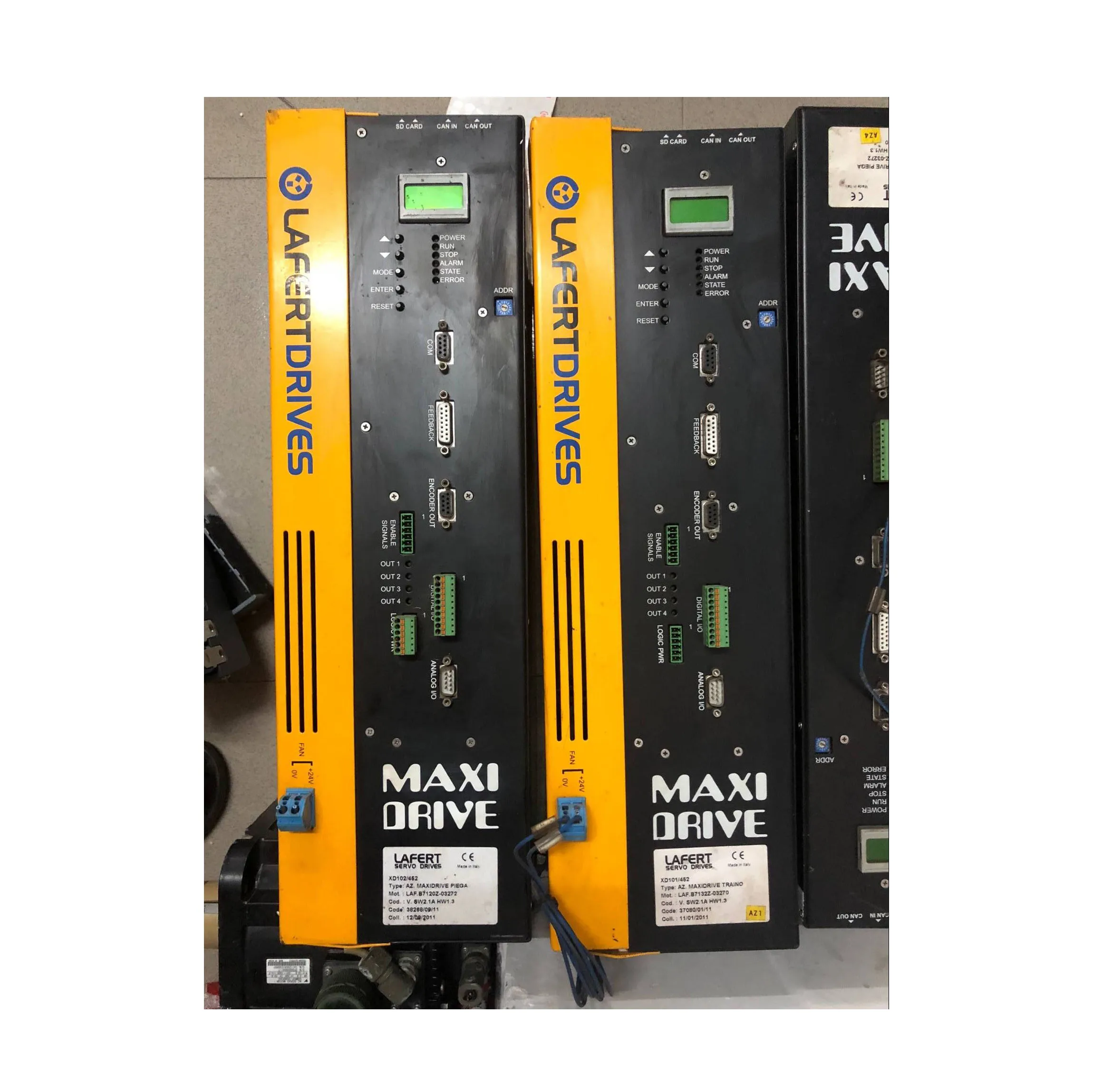 XD102-452 LAF.B7120-03272 AZ.MAXIDRIVE Контроллер PIEGA для LAFERT