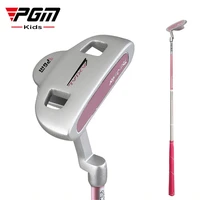 pgm 3 12 age girls kids golf club putters childrens steel shaft golf sand rod cutter wedges environmental protection grip
