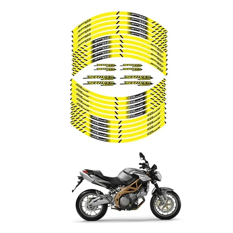 Для APRILIA Shiver750 детали мотоцикла контурное украшение колеса наклейка-B