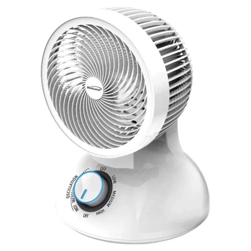 

F-650MW Kool Zone 3 Speed 28 Watt 6" Oscillating 3.5 Lb. Desktop Fan