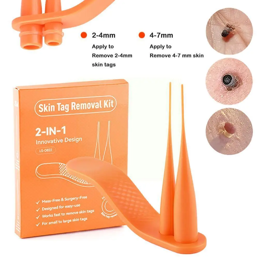 

1kit Tag Remover Kits Face Auto Band Skin Care Beauty Tools Rubber Remove Blemish Acne Pimple Bands With Treatments Wart D1j0