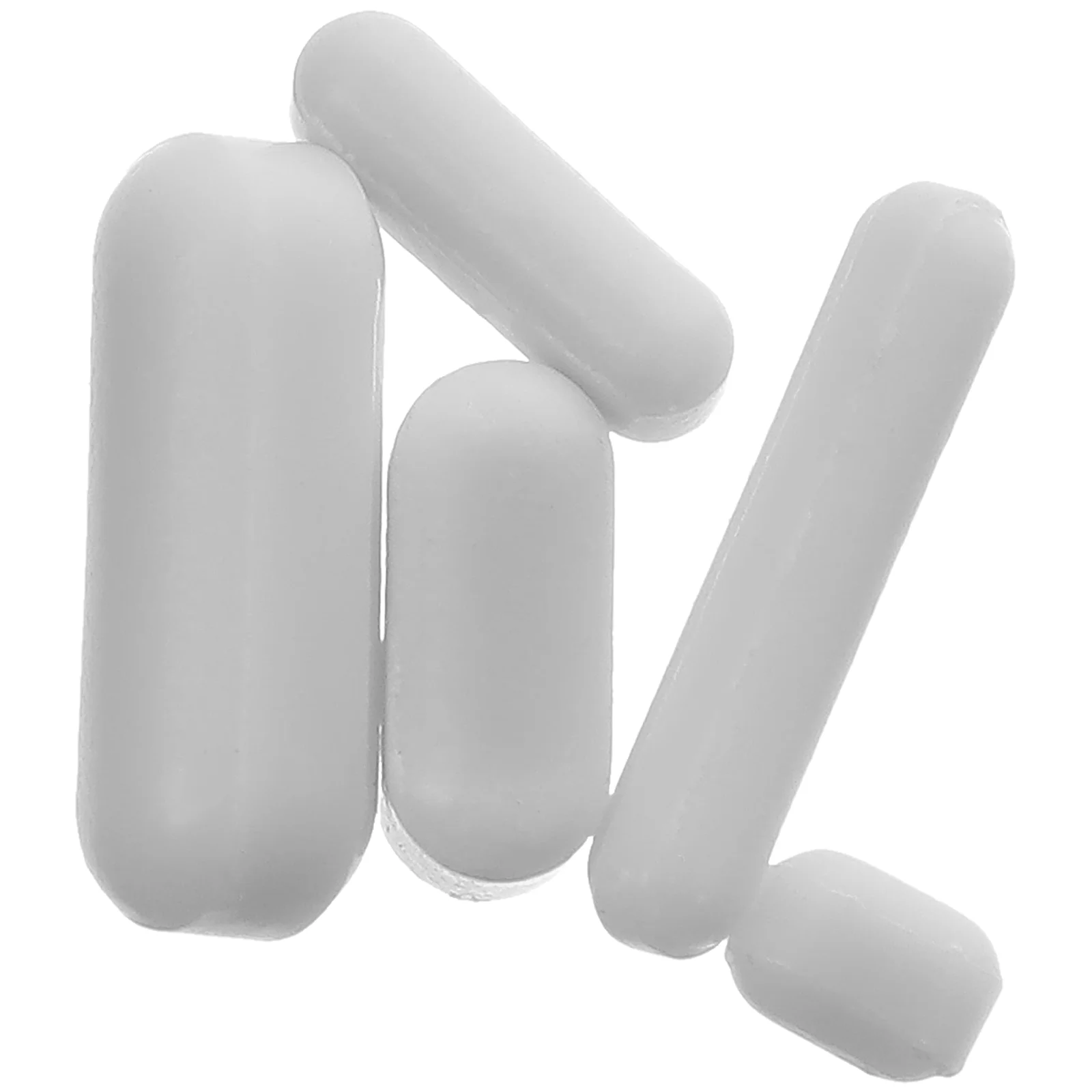 

5 Pcs Laboratory Magnetic Stir Bar Cylindrical Magnetic Stirrer Stiring Rod