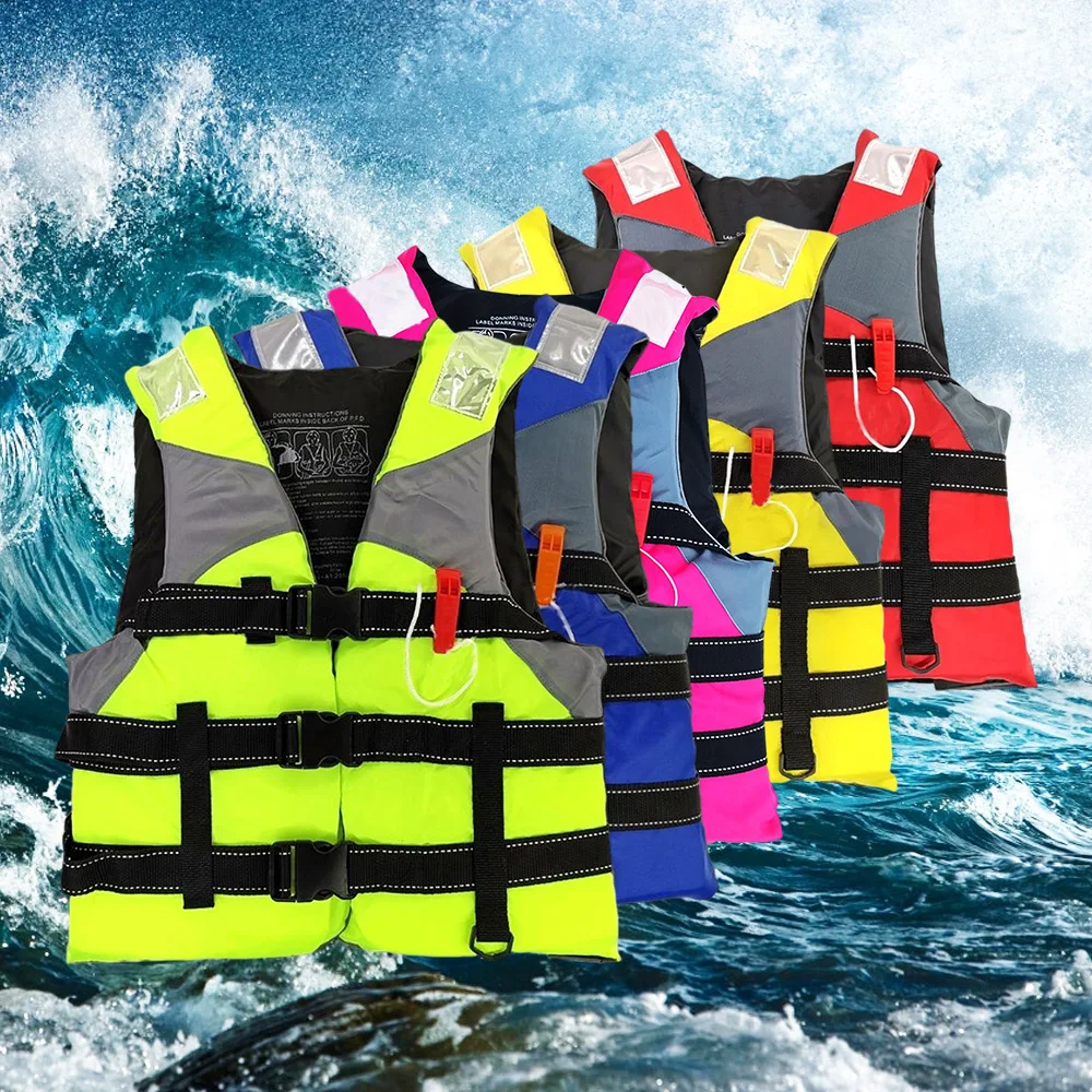

Adult Life Jacket Swimming Boating Surfing Buoyancy Suit Water Sport Buoyancy Jacket Life Vest Life Vest Outdoor Fishing Suit