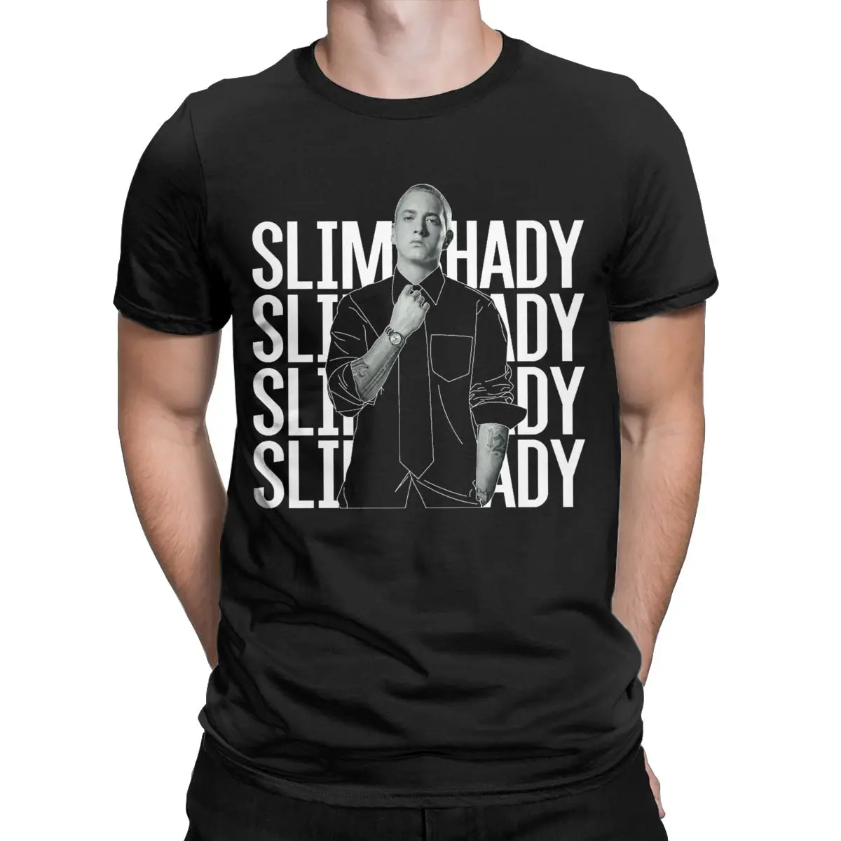 Новое поступление мужская и женская облегающая футболка с альбомом 2024