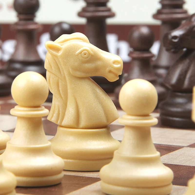 

Plastic International Chess Magnetic Kid Educational Child Game Party International Chess Piece Juegos De Mesa Board Game
