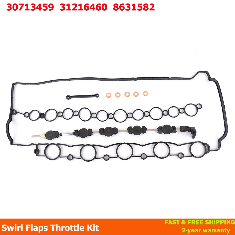 

30713459 31216460 8631582 D5 Swirl Flaps для Volvo C70 C30 V50 S40 S60 S80 V70 XC70 XC90 XC60