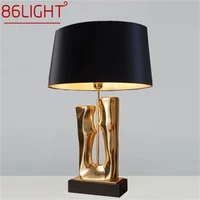 86light nordic table lamp contemporary fashion gold desk light led for home decorative bedside living room bedroom