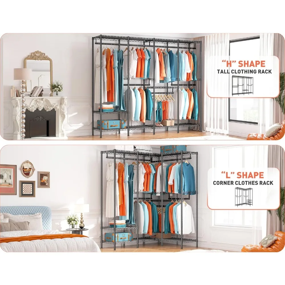 Вешалка для одежды вешалка весом 1100 фунтов сверхпрочная с 5 подвесными стержнями