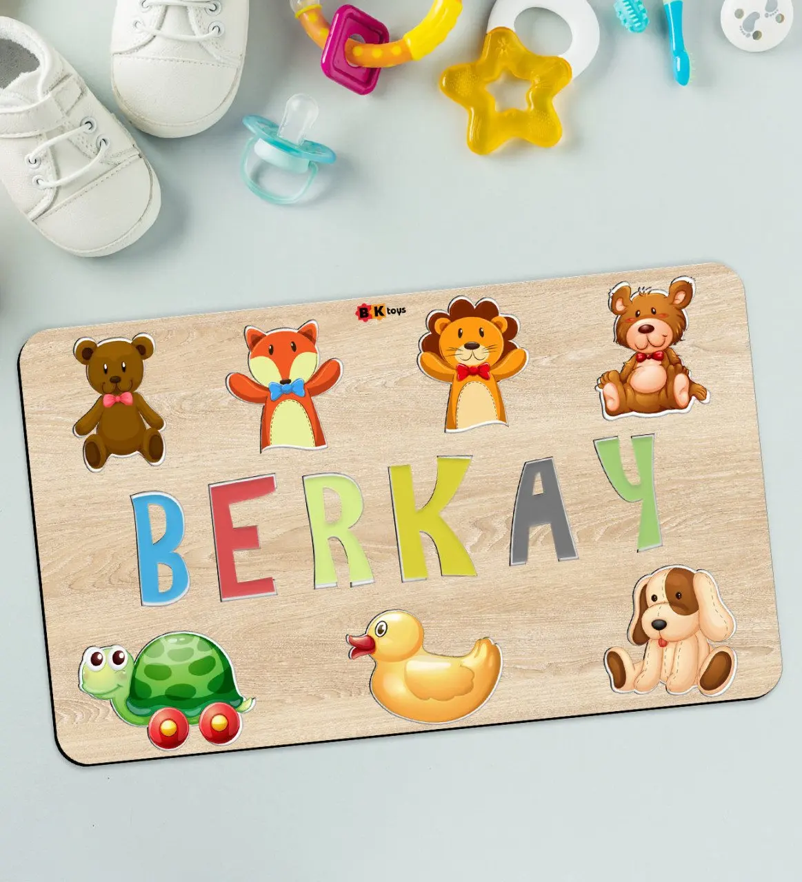 

BK Toys Kids Special Is деревянный большого размера обучающая головоломка 50x30 см-модель 4