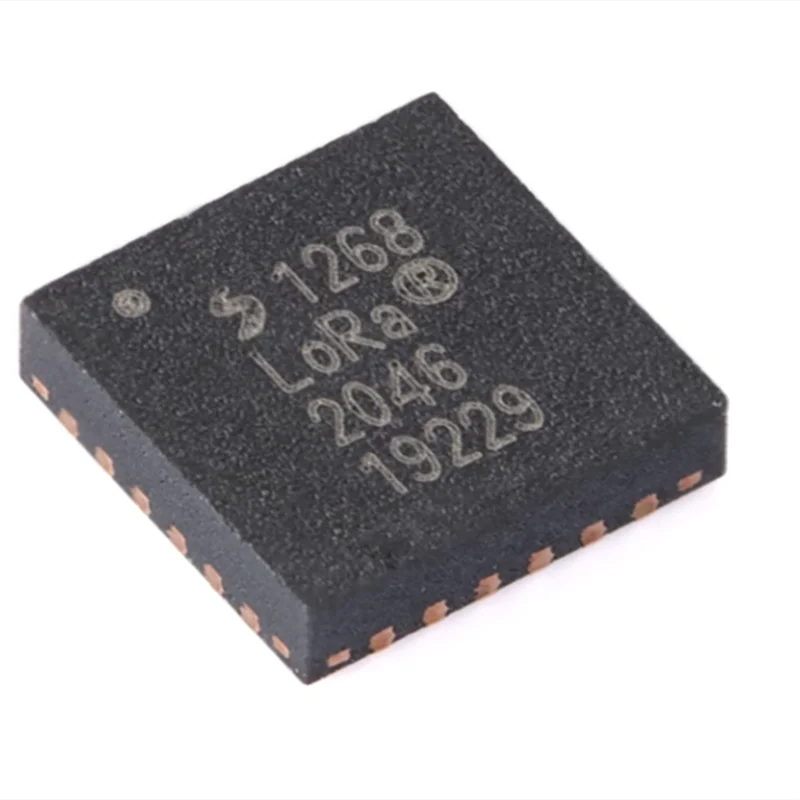 

10 pcs Original SX1268IMLTRT QFN-24 22dBm long distance low power LoRa transceiver sub-GHz