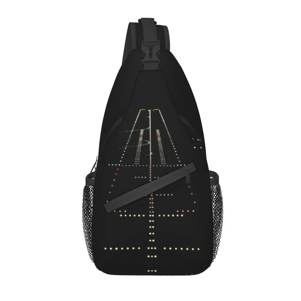 

Awesome Little Airplane Sling Crossbody Chest Bag Men Fashion Flight Pilot Aviation Aviator Shoulder Backpack for Camping Biking