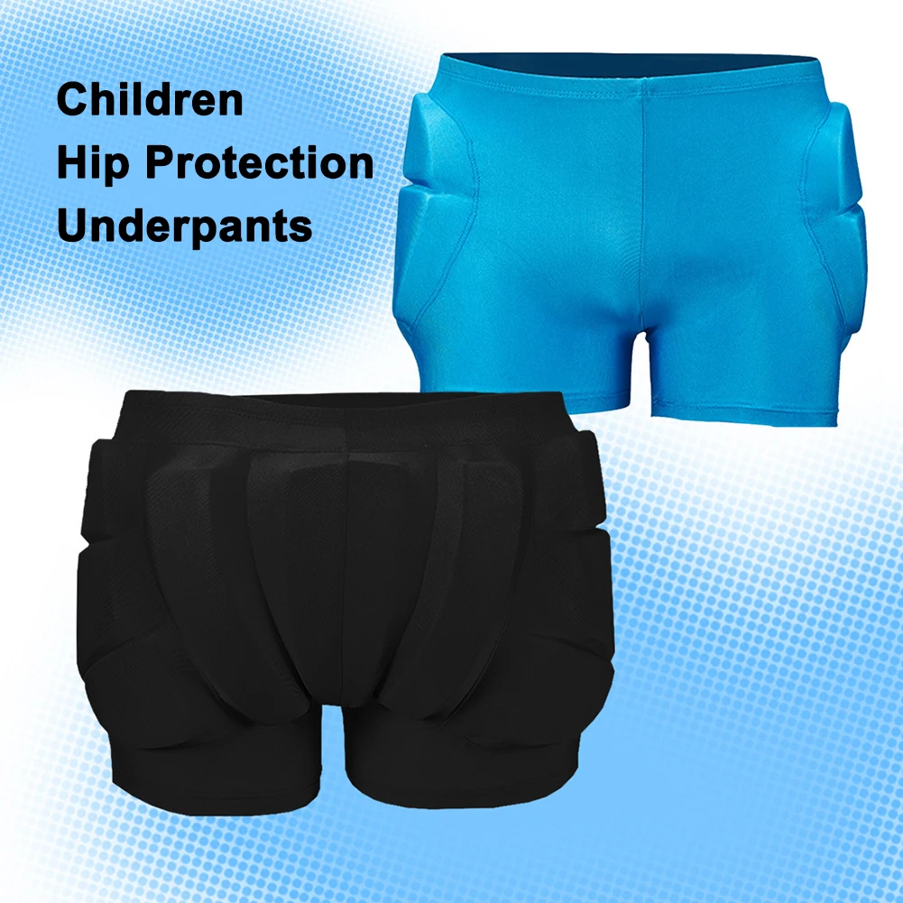

Kids Hip Protection Shorts Fit Breathable Skate Protective Underpants Lightweight Short Pants Protective Gear for Extreme Sports