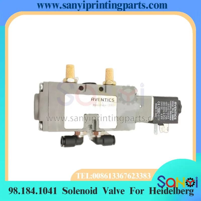 Электромагнитный клапан 98.184.1041 Heidelberg MO CD102 SM74 6 мм 61.184.1041 M2.184.1051
