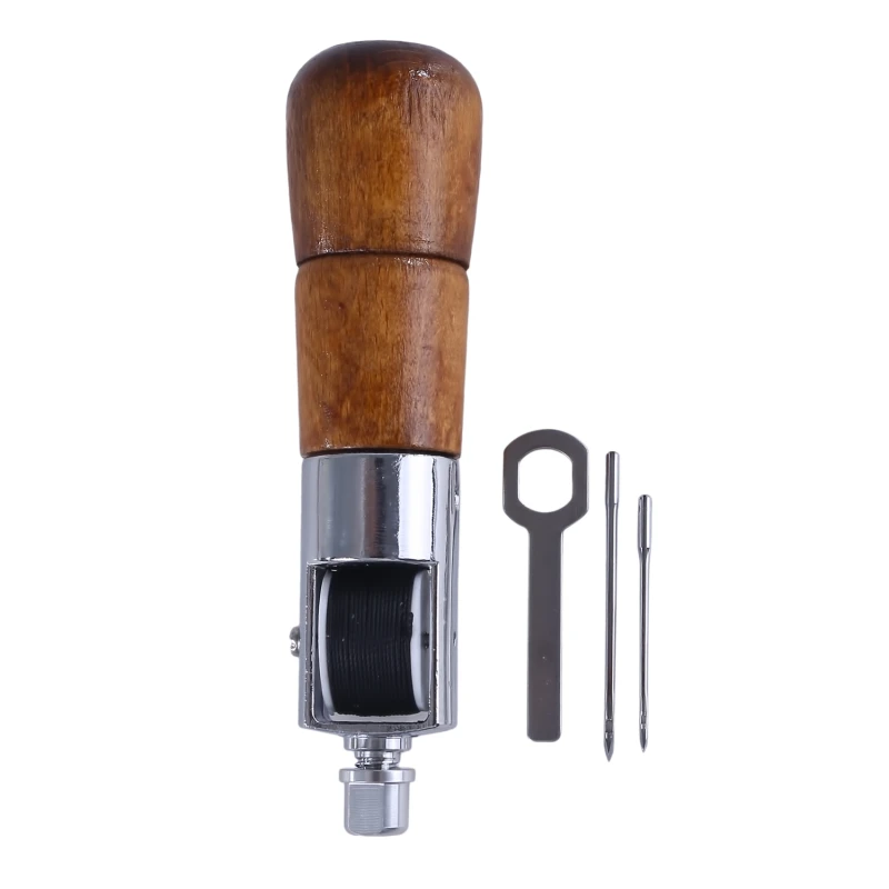 

Lock Stitching Sewing Awl Leather Hand Stitcher Thread Needles Kit For Fabric Craft Stitch Leather Fabric Repair Tools