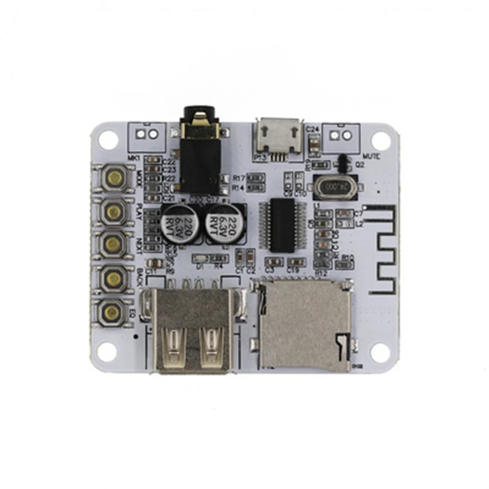 

Bluetooth Audio Receiver Bluetooth MP3 Decoding USB TF Card Board Decoding Broadcast Output Level Before Play