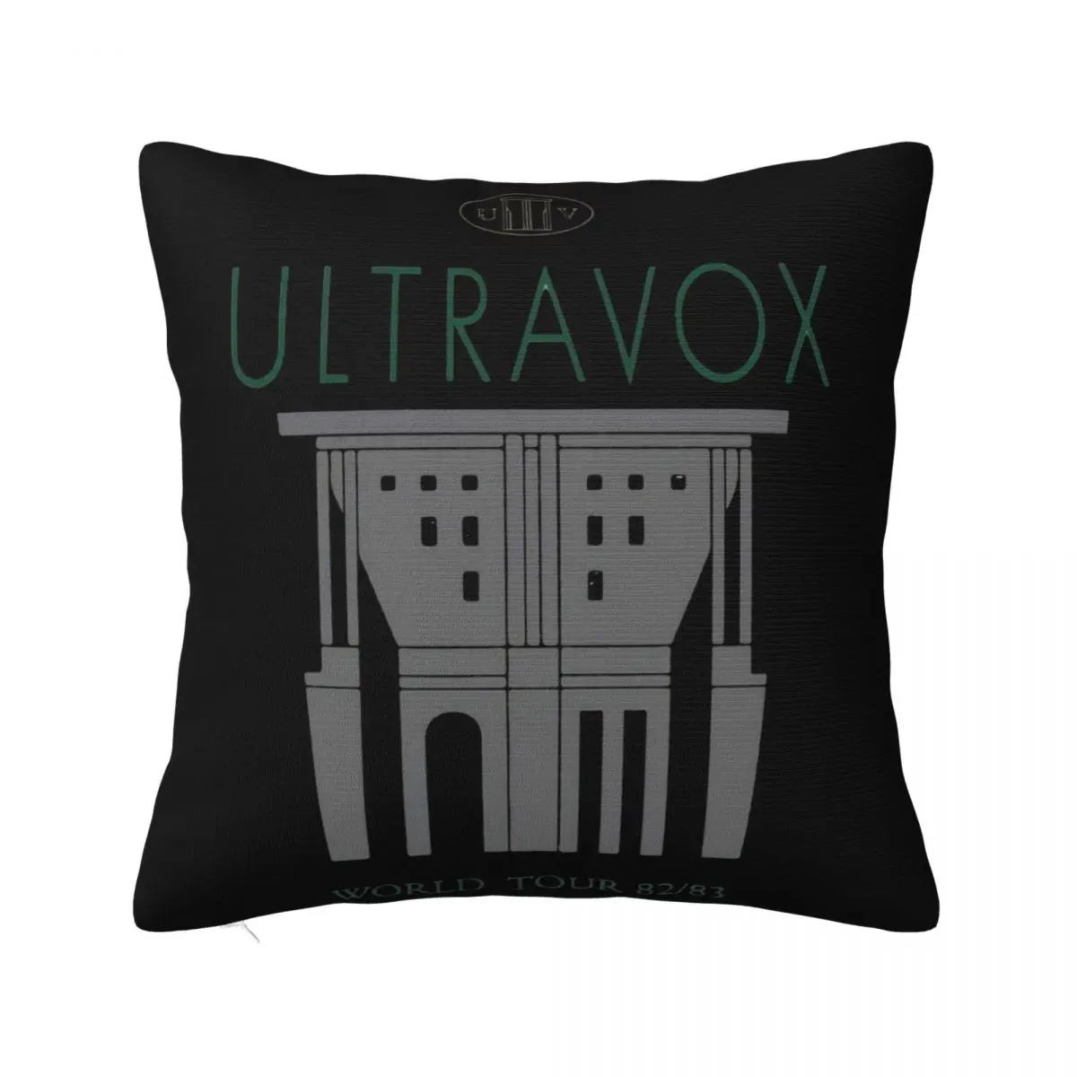 Ultravox World Tour 82 83 спортивный серый Visage The Human League Yazoo F облегающая уникальная