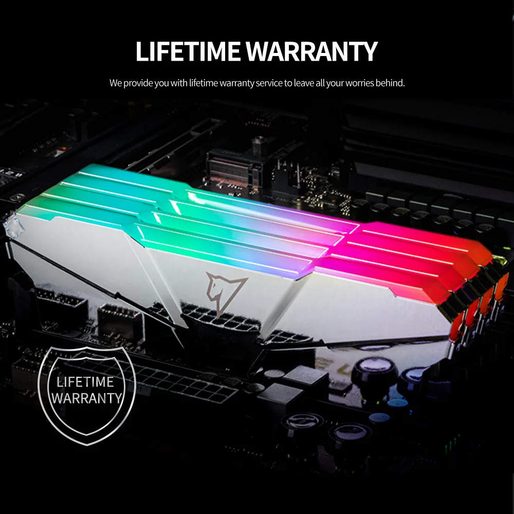Оперативная память Netac ddr4 rgb Память DDR4 3200 МГц ddr 4 16 Гб 3600 4000 XMP радиатор