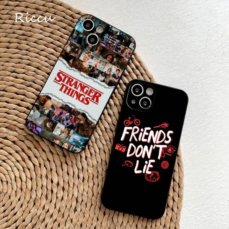 

Fashion Tv Strange Things Coque Phone Case FOR IPhone 14 11 13 12 Pro 8 7 Plus X Pro MAX XR XS MINI 14plus Covers