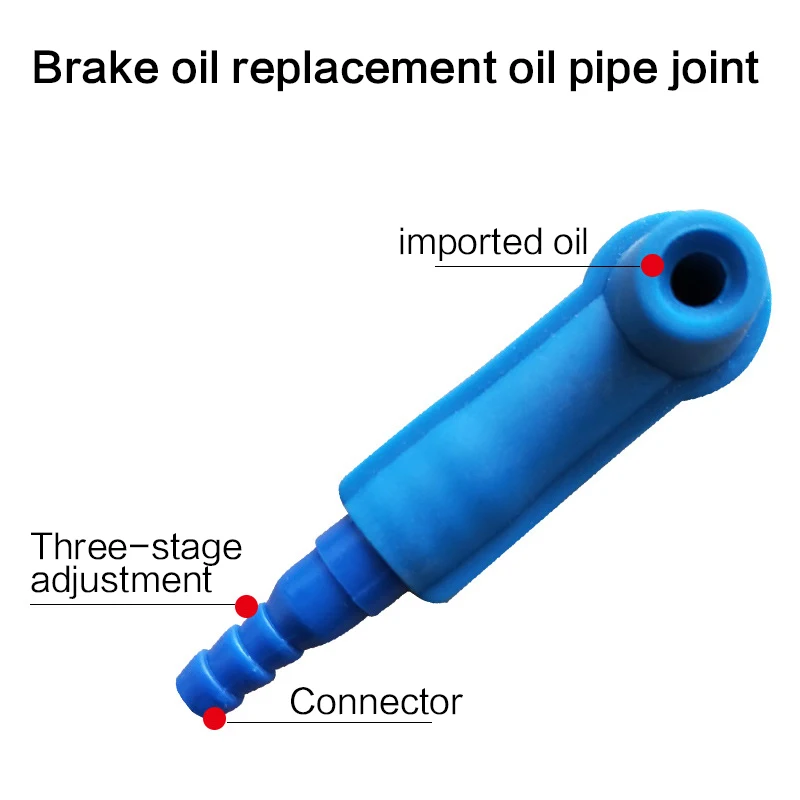 Brake Oil Changer Connector Emptying Tool  Drained Quick Exchange Tool Brake Oil Replacement Tool for Car Vehicles Accessories blue brake fluid oil changer oil and air quick exchange tool for cars trucks